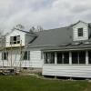 Back of house with new dormer