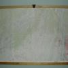 Map frame - pine, mahogany